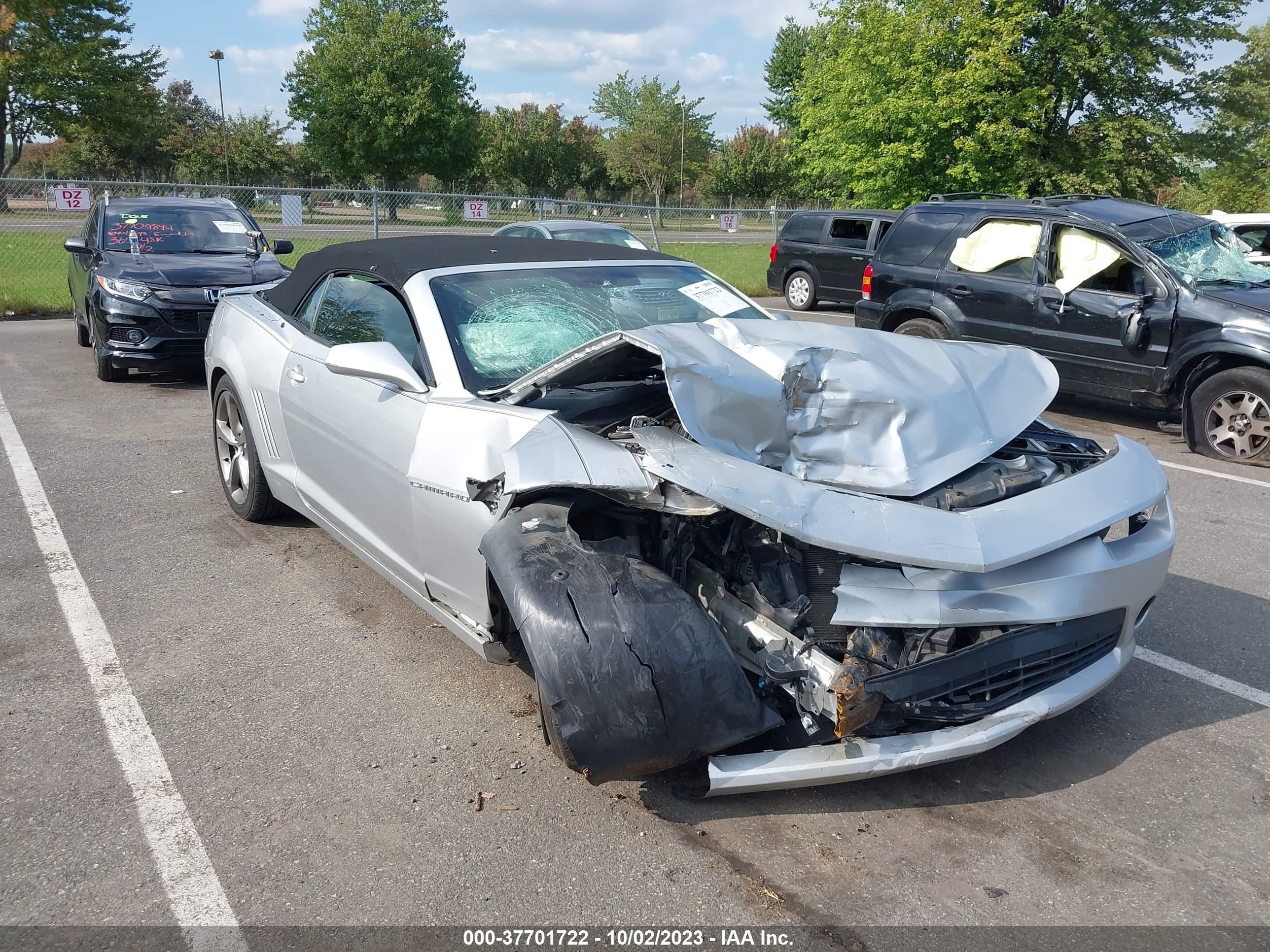 Photo 5 VIN: 2G1FC3D30E9292004 - CHEVROLET CAMARO 