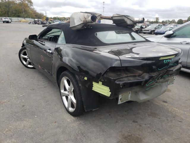 Photo 2 VIN: 2G1FC3D32E9251941 - CHEVROLET CAMARO LT 