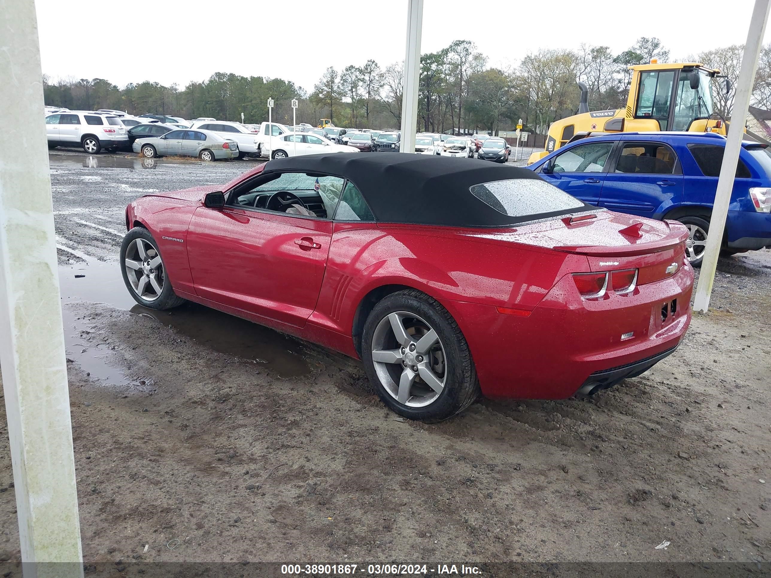 Photo 2 VIN: 2G1FC3D36D9186042 - CHEVROLET CAMARO 