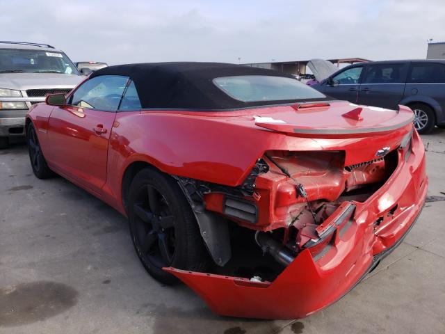 Photo 2 VIN: 2G1FC3D37C9126513 - CHEVROLET CAMARO LT 