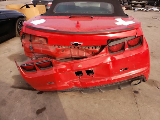 Photo 8 VIN: 2G1FC3D37C9126513 - CHEVROLET CAMARO LT 