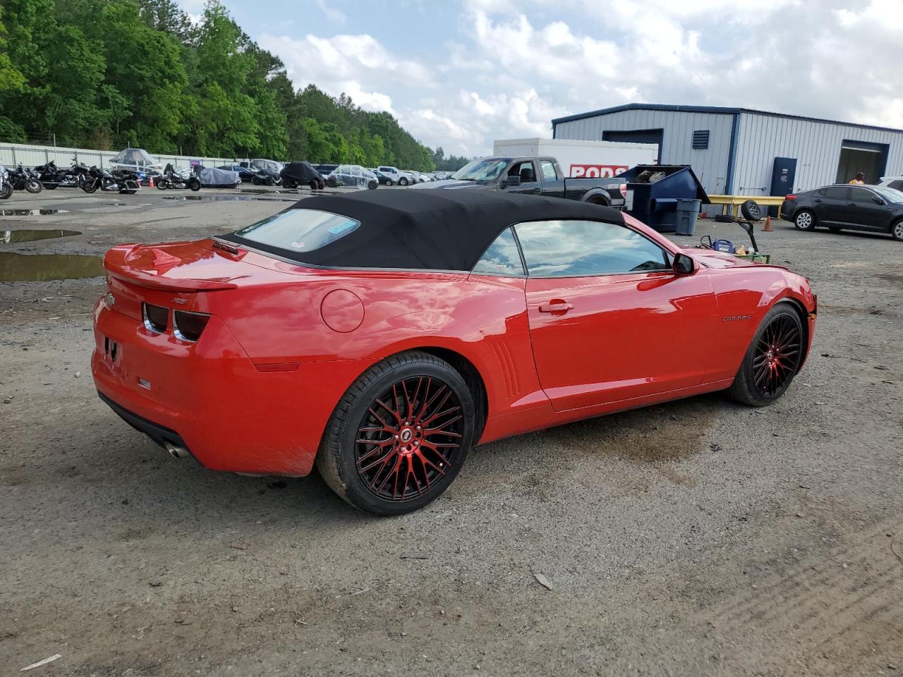 Photo 2 VIN: 2G1FC3D38D9140986 - CHEVROLET CAMARO 