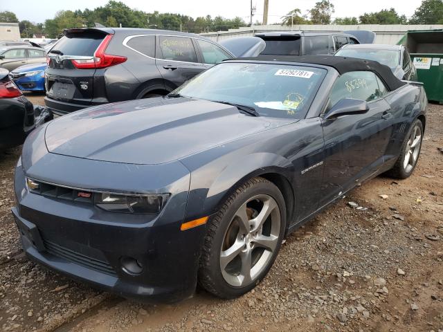 Photo 1 VIN: 2G1FC3D38E9323192 - CHEVROLET CAMARO LT 