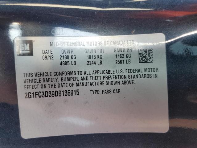 Photo 9 VIN: 2G1FC3D39D9136915 - CHEVROLET CAMARO LT 