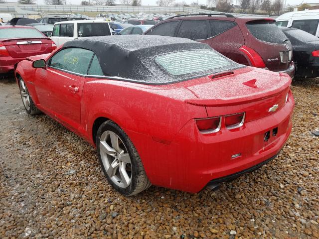 Photo 2 VIN: 2G1FC3D39D9209832 - CHEVROLET CAMARO LT 