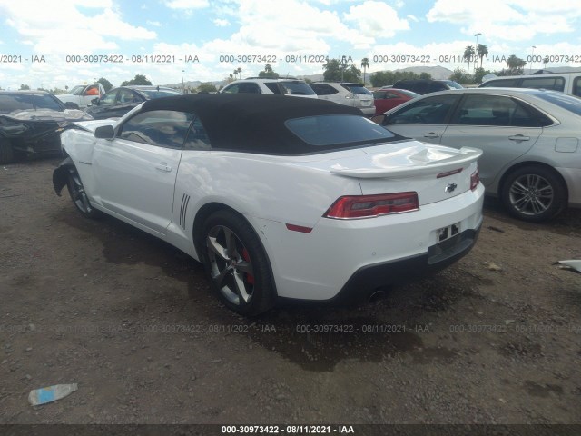 Photo 2 VIN: 2G1FC3D39E9191527 - CHEVROLET CAMARO 