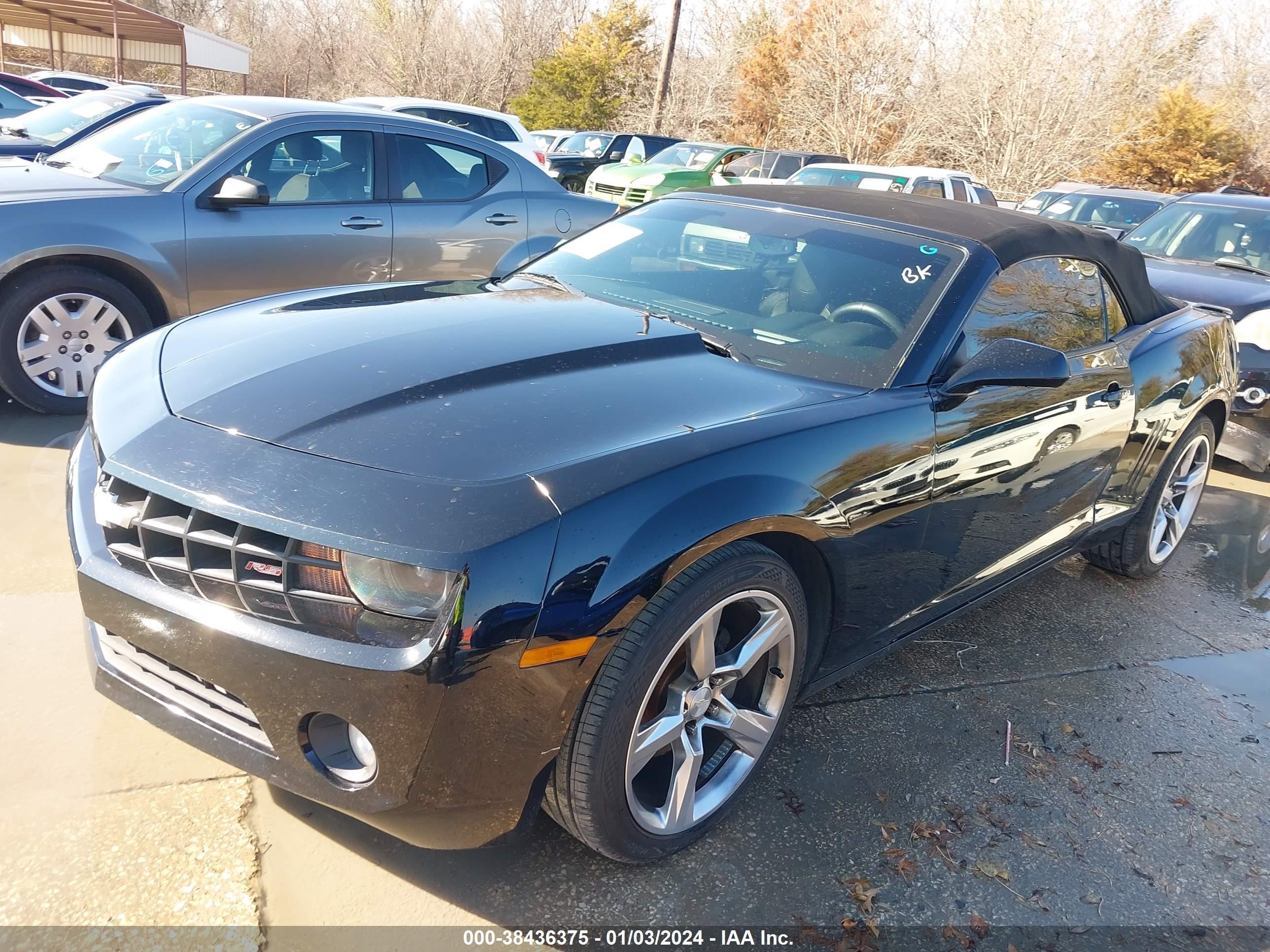 Photo 1 VIN: 2G1FC3DD1B9174810 - CHEVROLET CAMARO 