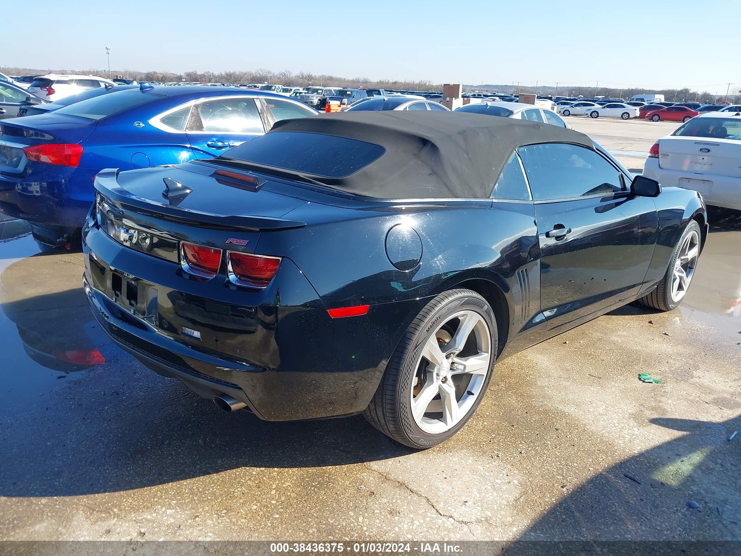 Photo 3 VIN: 2G1FC3DD1B9174810 - CHEVROLET CAMARO 