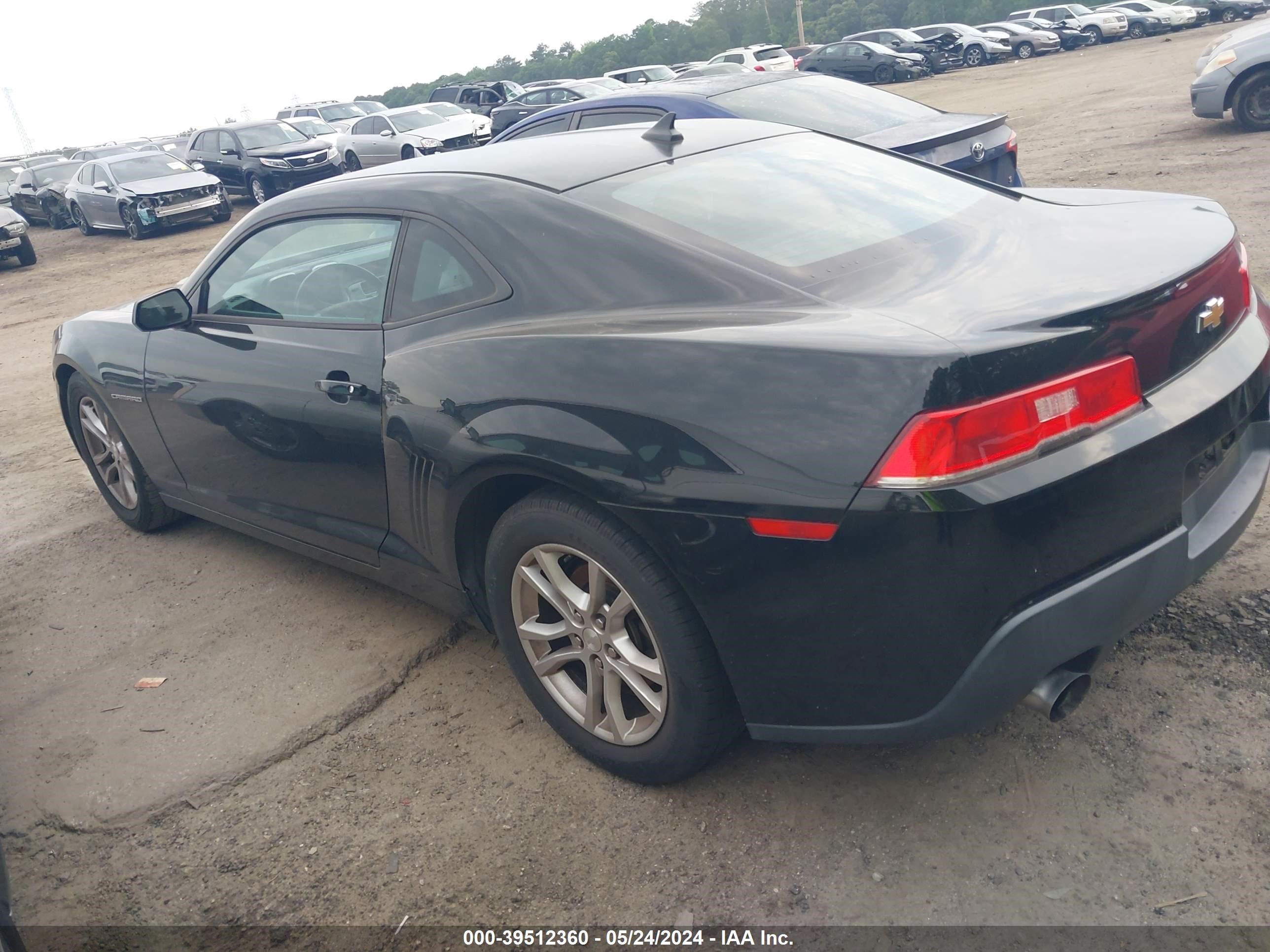 Photo 2 VIN: 2G1FD1E31F9200707 - CHEVROLET CAMARO 