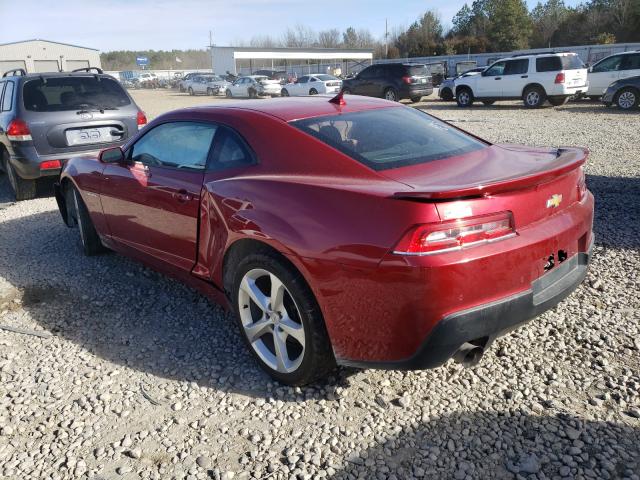 Photo 2 VIN: 2G1FD1E31F9254086 - CHEVROLET CAMARO LT 