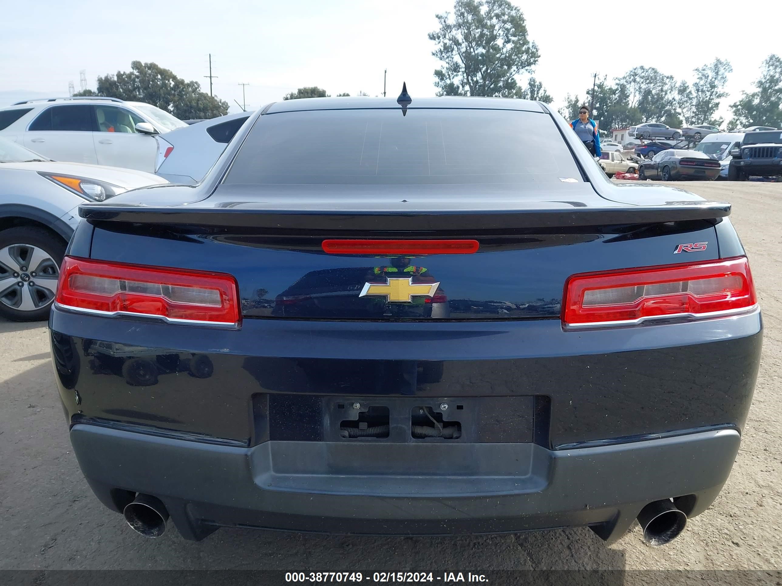 Photo 16 VIN: 2G1FD1E32F9213644 - CHEVROLET CAMARO 