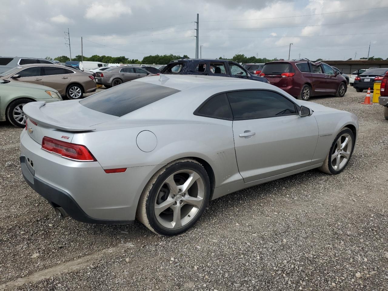 Photo 2 VIN: 2G1FD1E32F9236907 - CHEVROLET CAMARO 