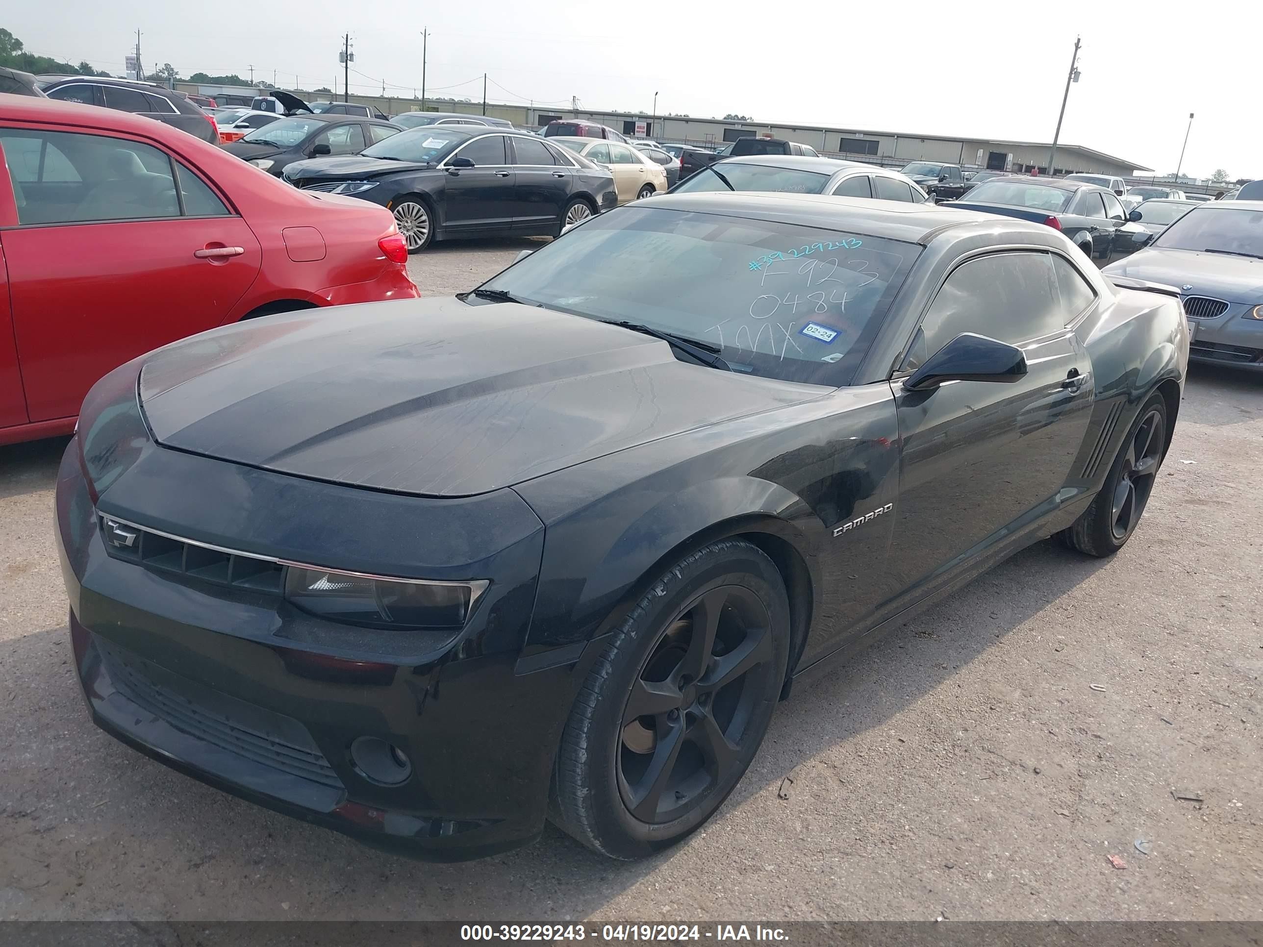 Photo 1 VIN: 2G1FD1E33F9230484 - CHEVROLET CAMARO 