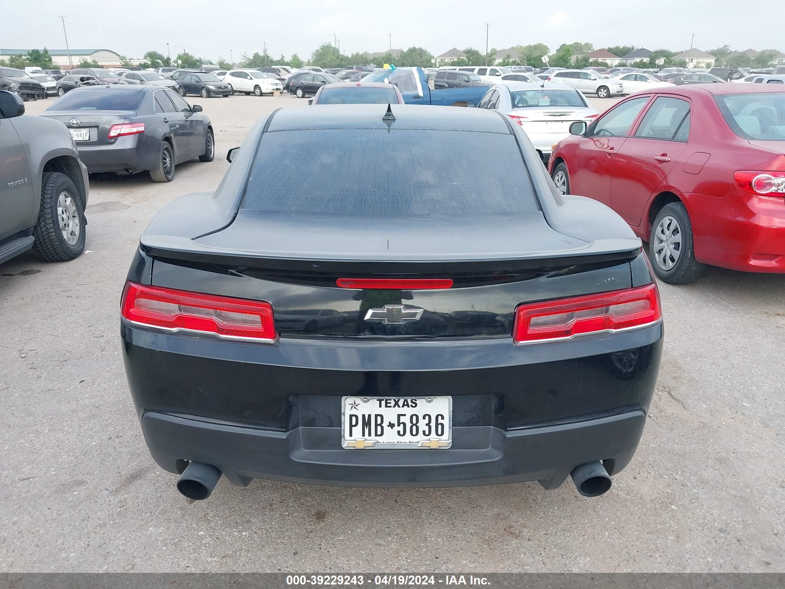 Photo 14 VIN: 2G1FD1E33F9230484 - CHEVROLET CAMARO 