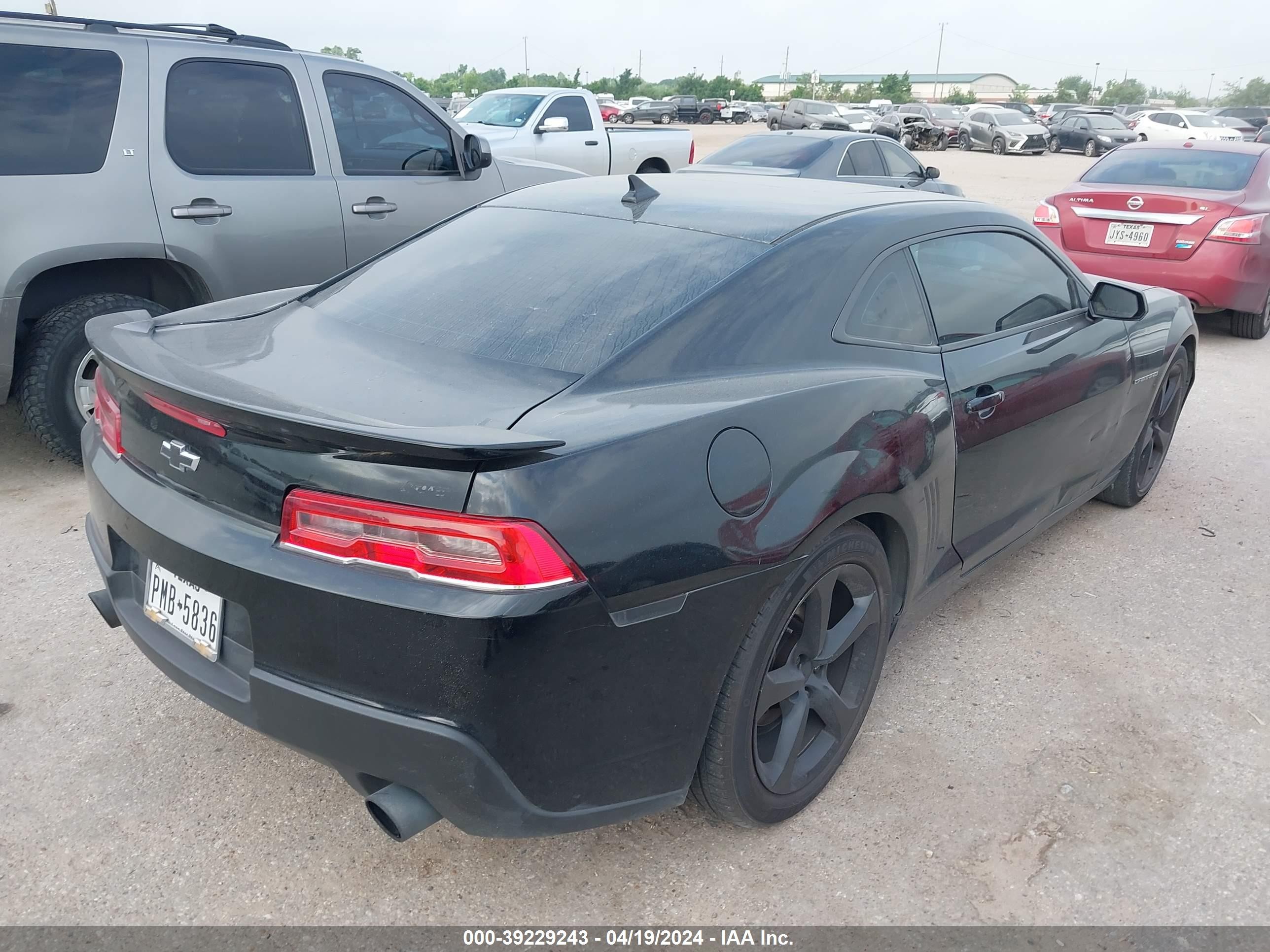 Photo 3 VIN: 2G1FD1E33F9230484 - CHEVROLET CAMARO 