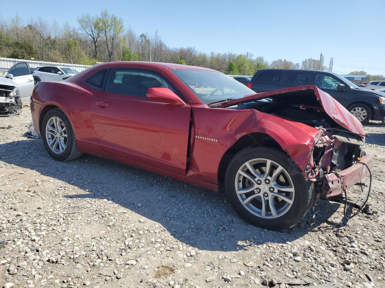 Photo 3 VIN: 2G1FD1E34F9193803 - CHEVROLET CAMARO 