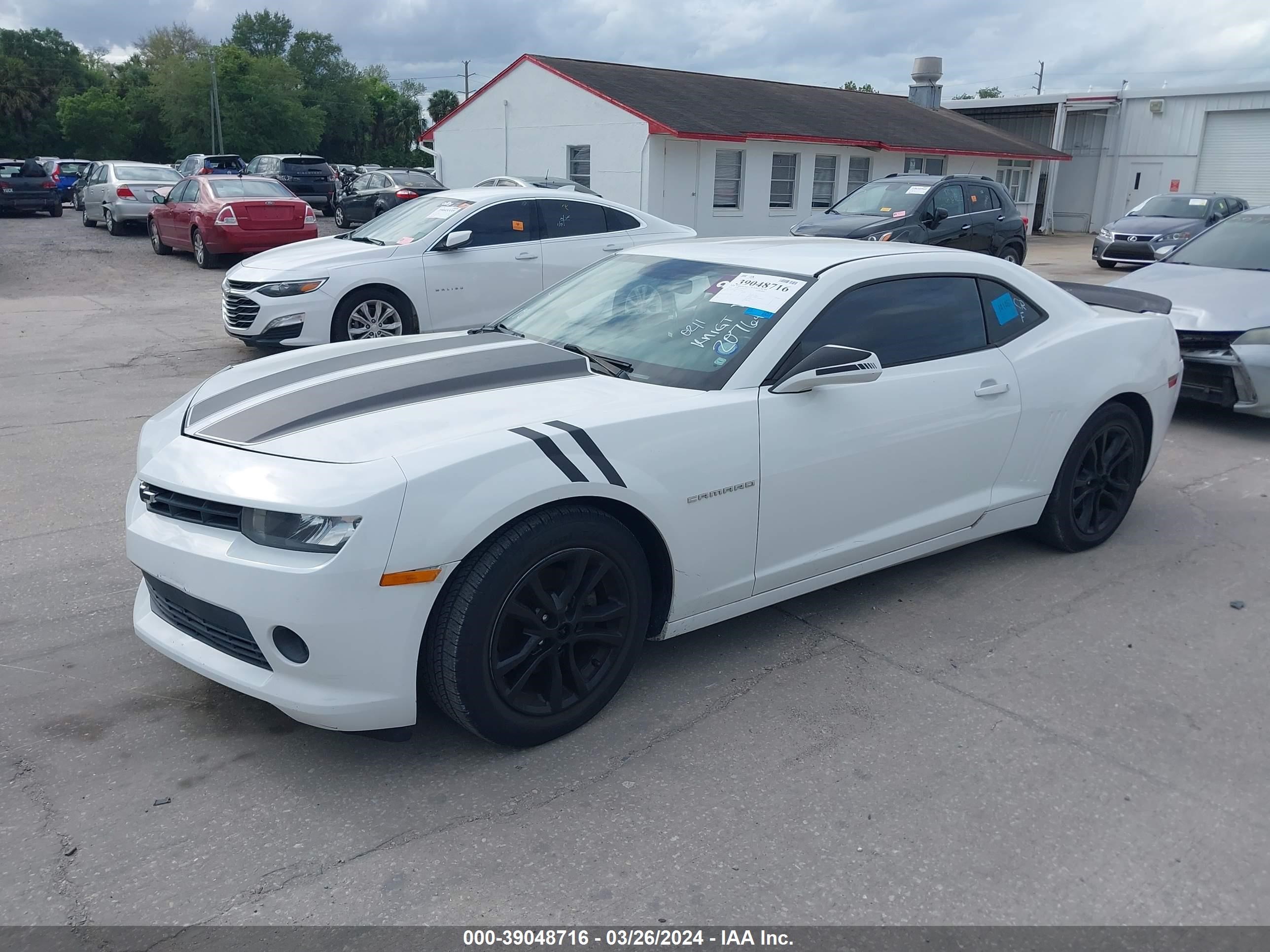 Photo 1 VIN: 2G1FD1E34F9207649 - CHEVROLET CAMARO 