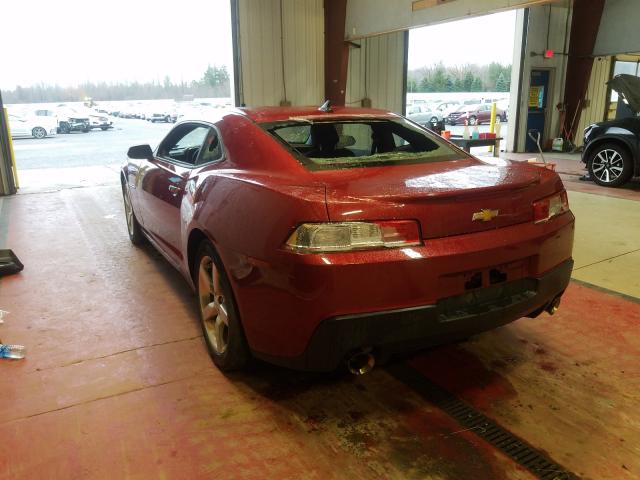 Photo 2 VIN: 2G1FD1E35F9309106 - CHEVROLET CAMARO LT 