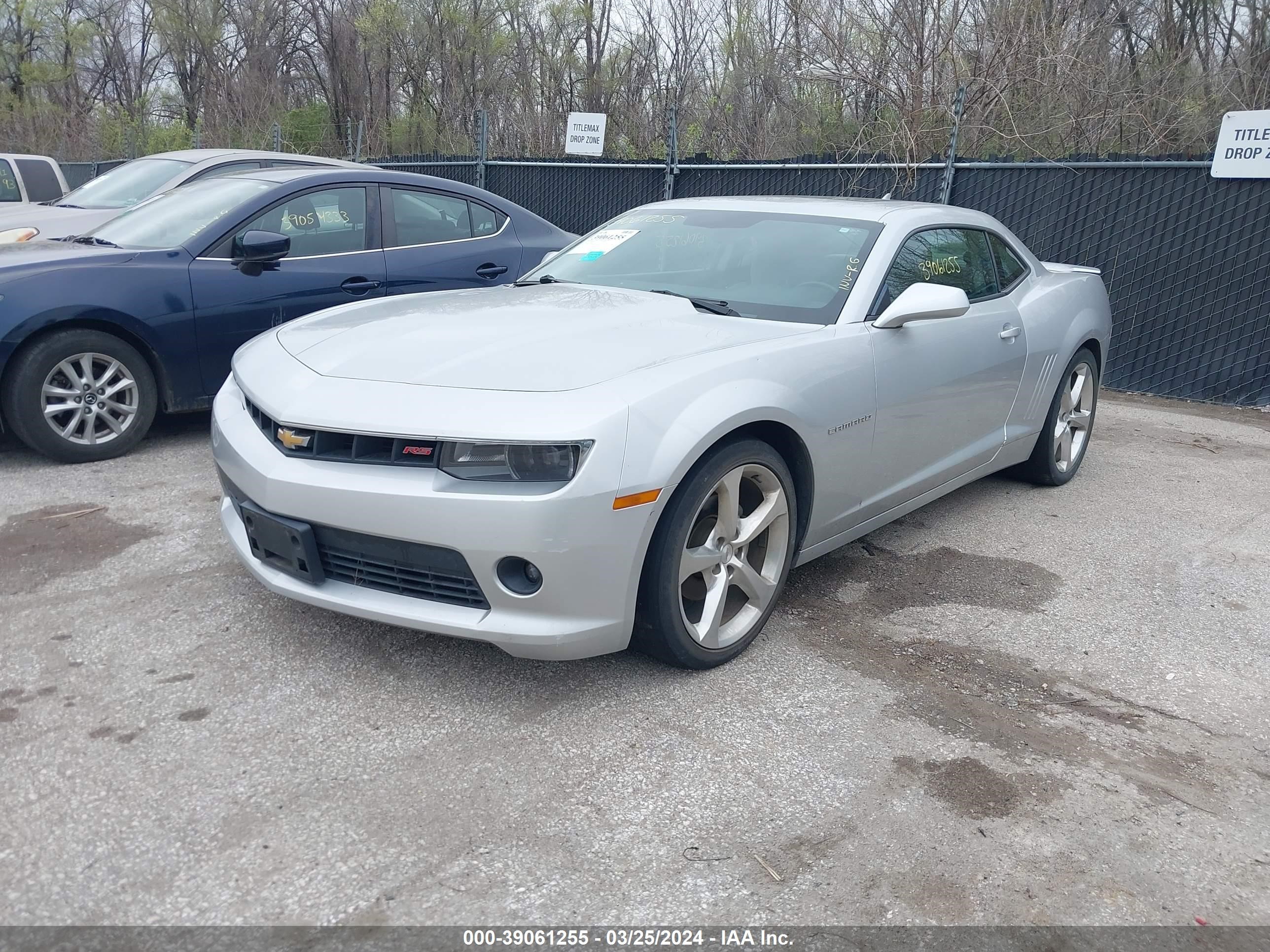 Photo 1 VIN: 2G1FD1E37F9235834 - CHEVROLET CAMARO 