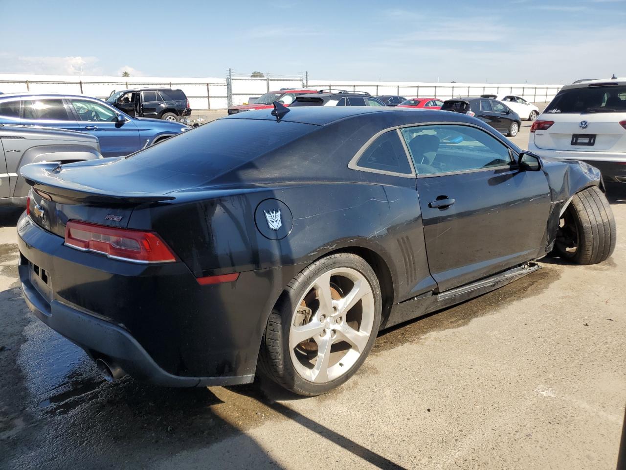 Photo 2 VIN: 2G1FD1E37F9252651 - CHEVROLET CAMARO 