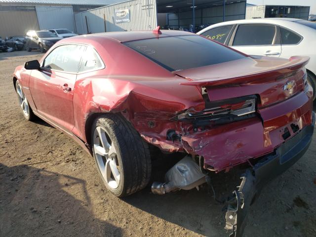 Photo 2 VIN: 2G1FD1E37F9254500 - CHEVROLET CAMARO LT 