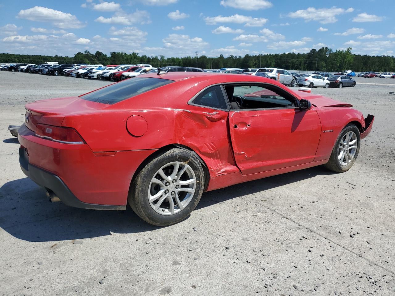 Photo 2 VIN: 2G1FD1E37F9255629 - CHEVROLET CAMARO 