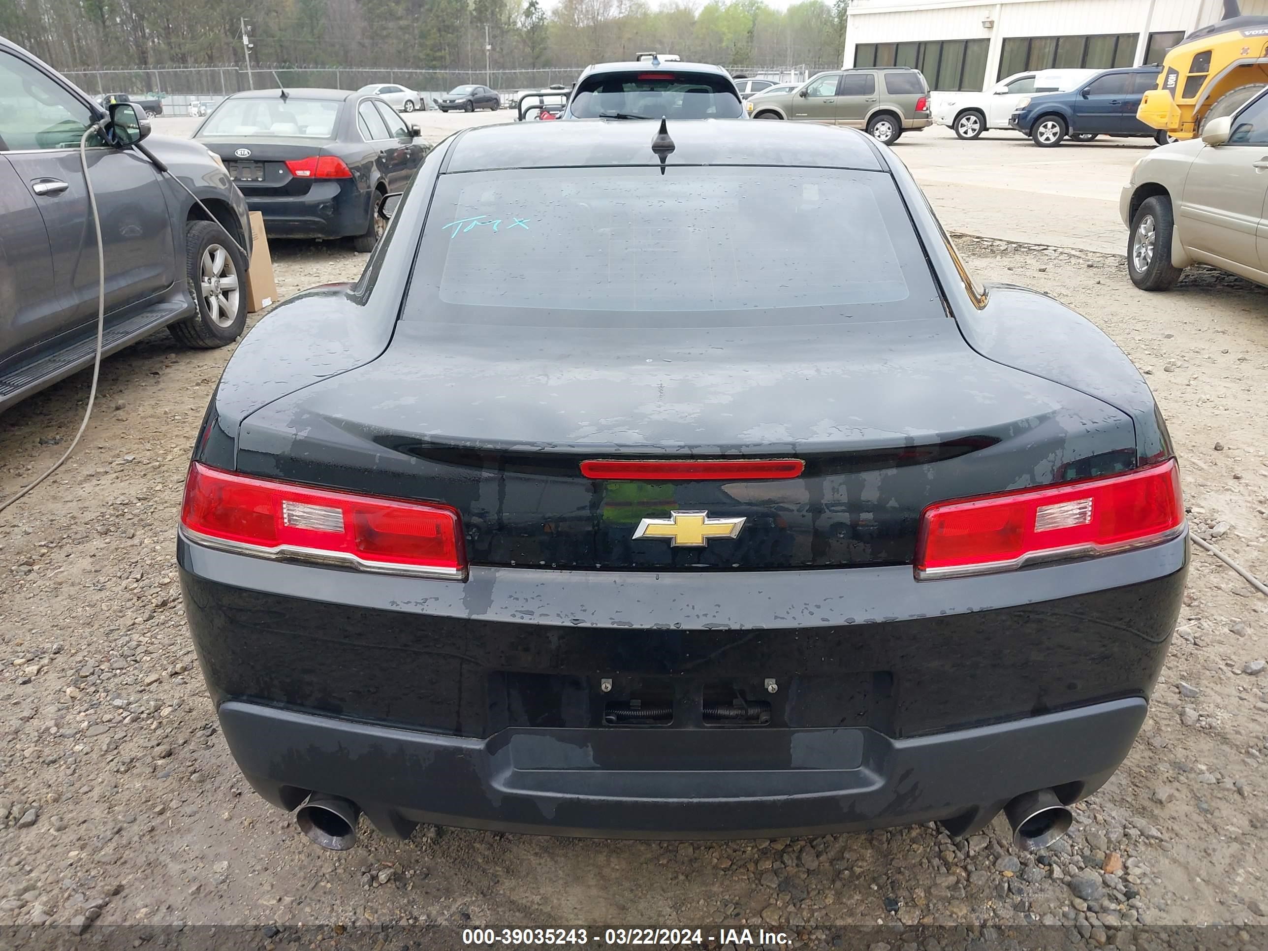 Photo 14 VIN: 2G1FD1E37F9310354 - CHEVROLET CAMARO 