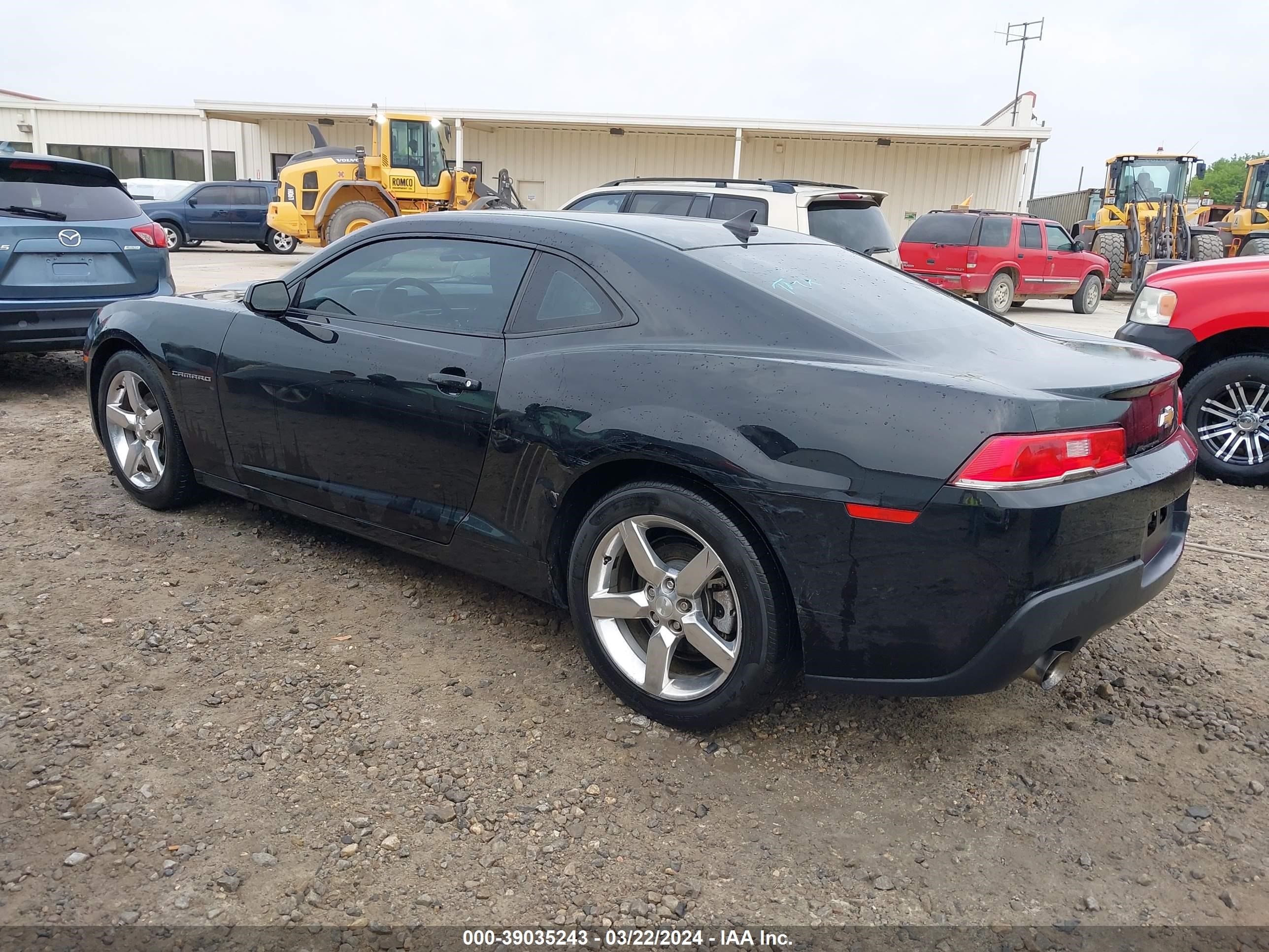 Photo 2 VIN: 2G1FD1E37F9310354 - CHEVROLET CAMARO 