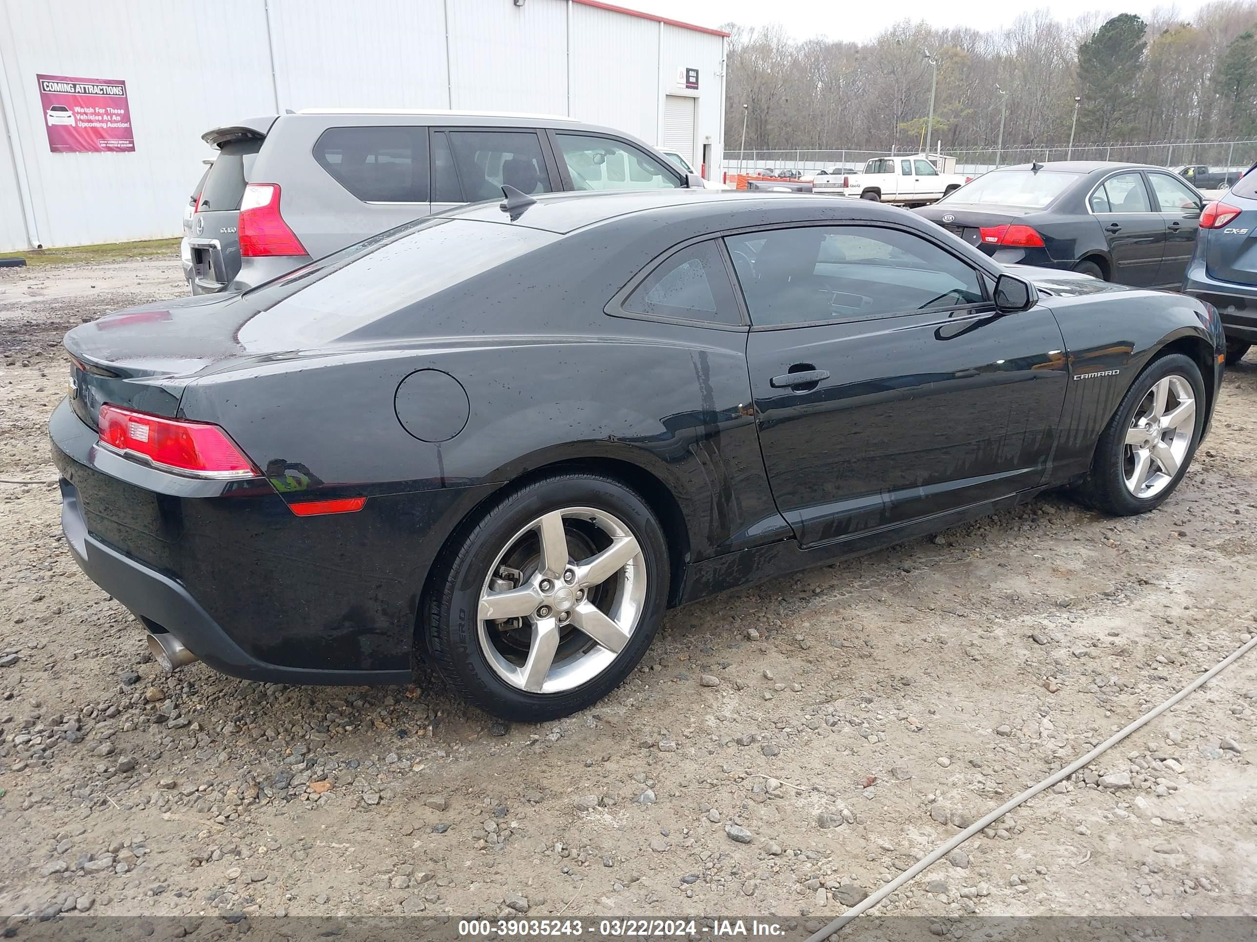 Photo 3 VIN: 2G1FD1E37F9310354 - CHEVROLET CAMARO 