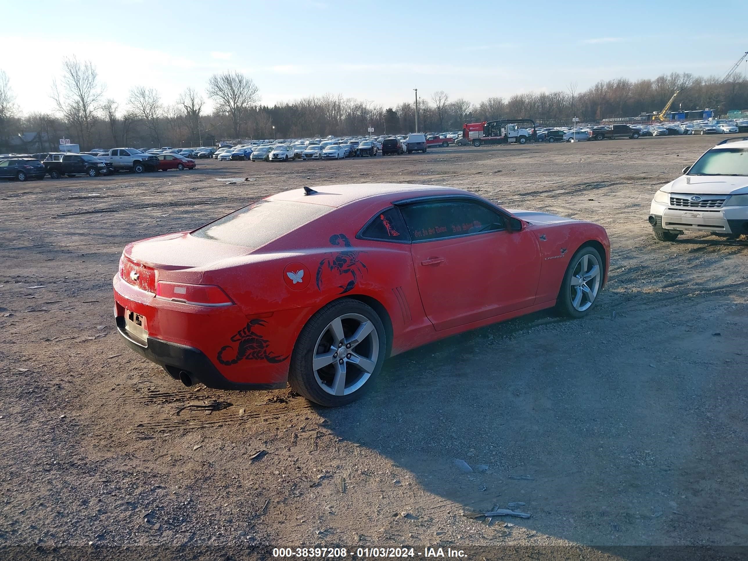 Photo 3 VIN: 2G1FD1E37F9311679 - CHEVROLET CAMARO 