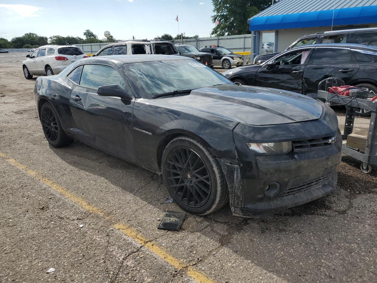 Photo 3 VIN: 2G1FD1E38F9178432 - CHEVROLET CAMARO 