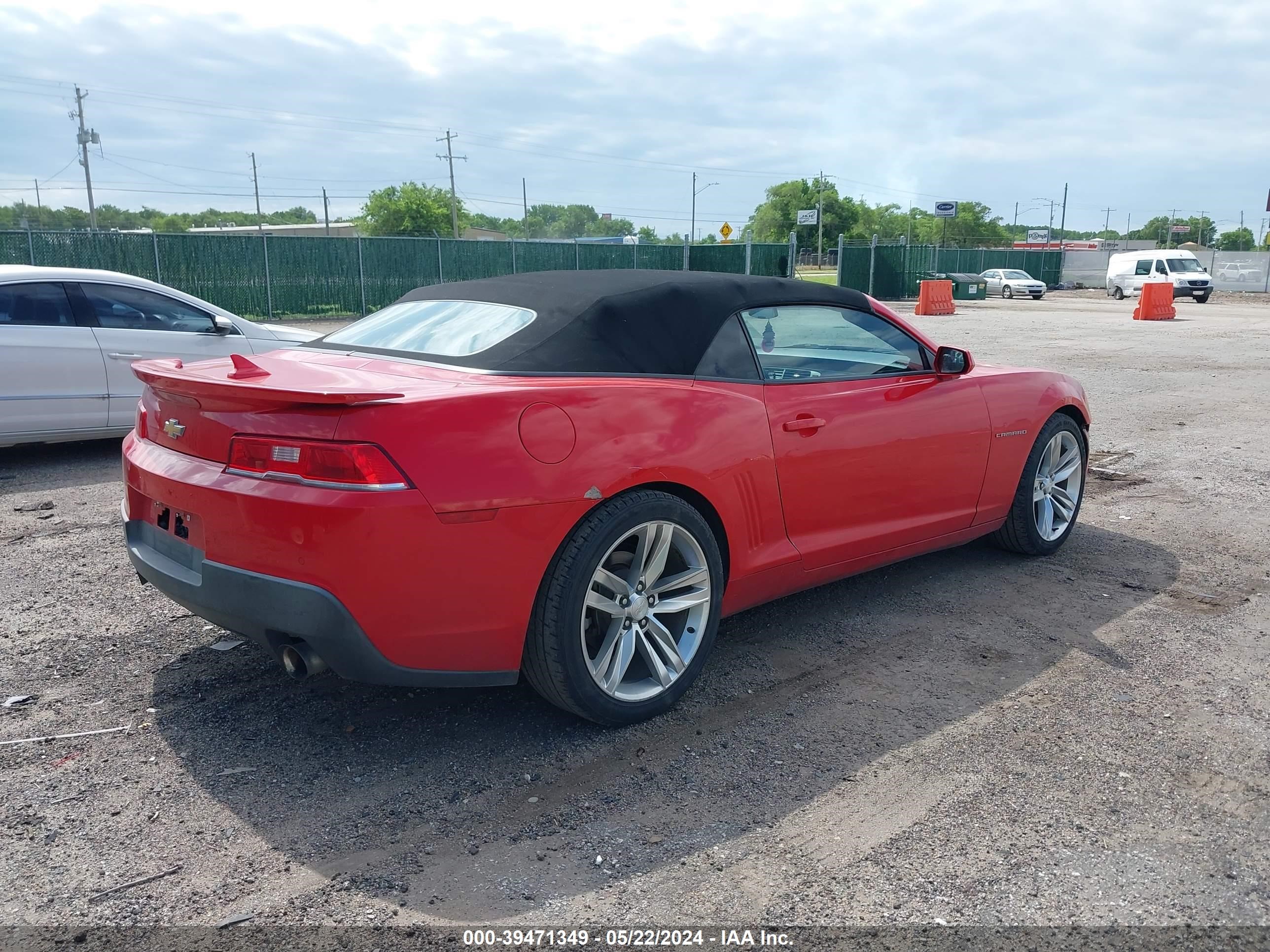 Photo 3 VIN: 2G1FD3D30F9196114 - CHEVROLET CAMARO 