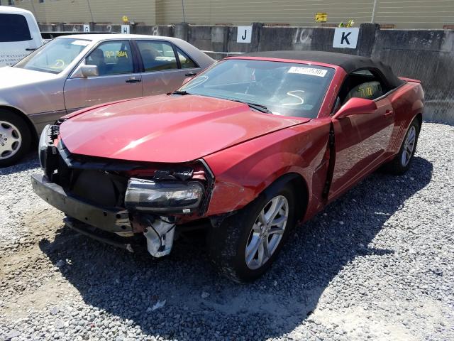 Photo 1 VIN: 2G1FD3D30F9221156 - CHEVROLET CAMARO LT 