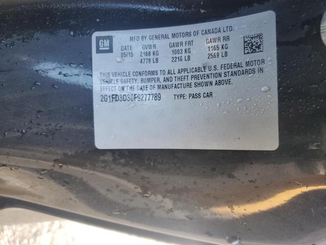 Photo 11 VIN: 2G1FD3D30F9277789 - CHEVROLET CAMARO LT 