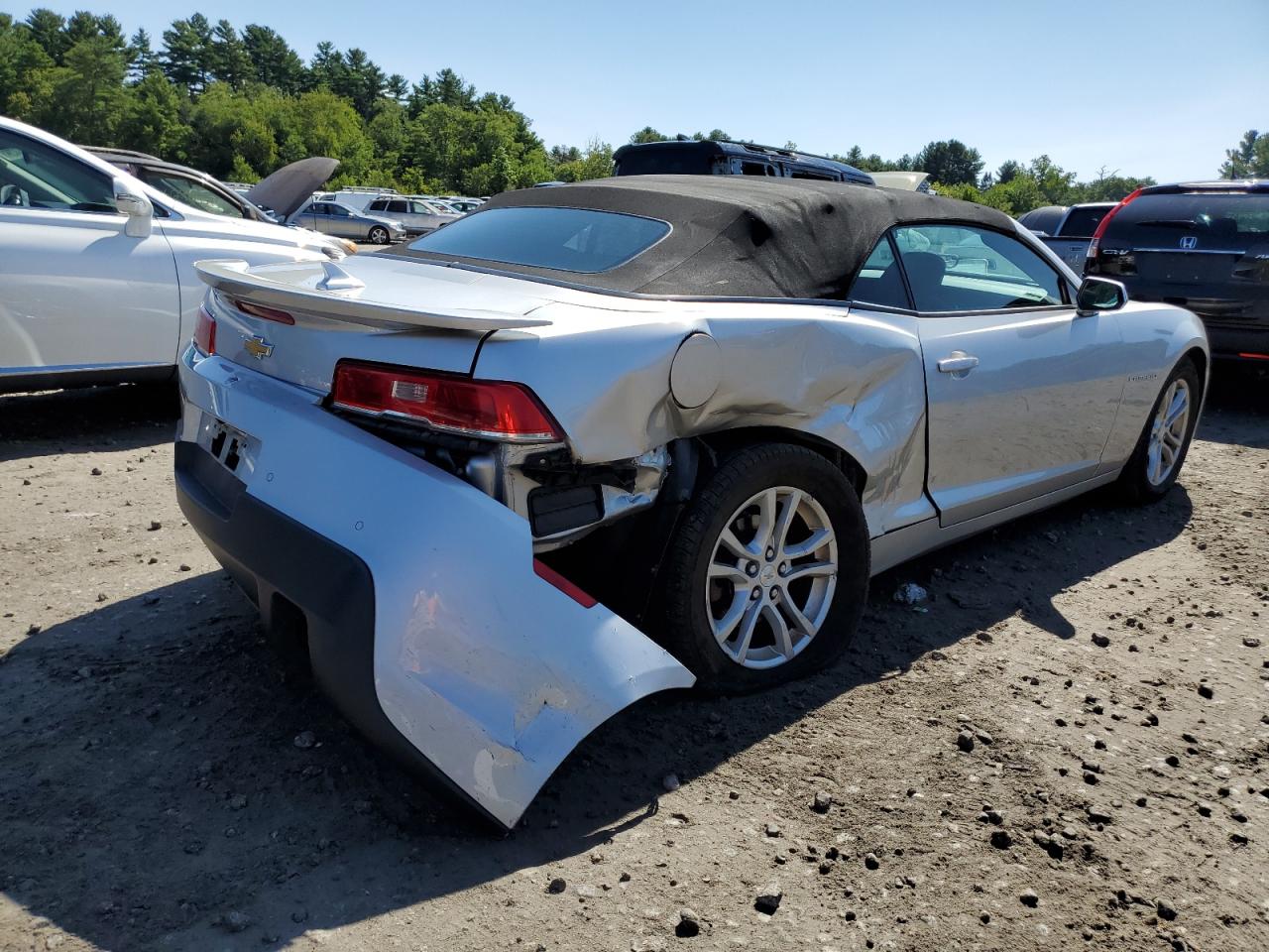 Photo 2 VIN: 2G1FD3D31F9151683 - CHEVROLET CAMARO 