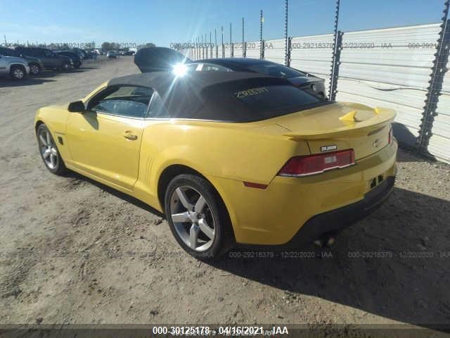 Photo 2 VIN: 2G1FD3D31F9217424 - CHEVROLET CAMARO 