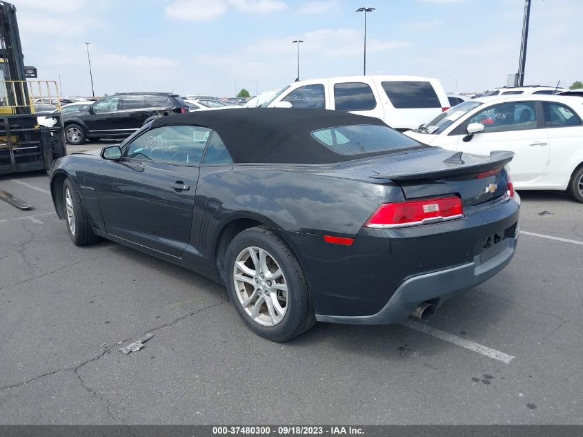 Photo 2 VIN: 2G1FD3D32F9281794 - CHEVROLET CAMARO 