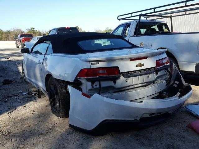 Photo 2 VIN: 2G1FD3D33F9154620 - CHEVROLET CAMARO LT 