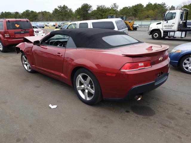 Photo 2 VIN: 2G1FD3D33F9219143 - CHEVROLET CAMARO LT 