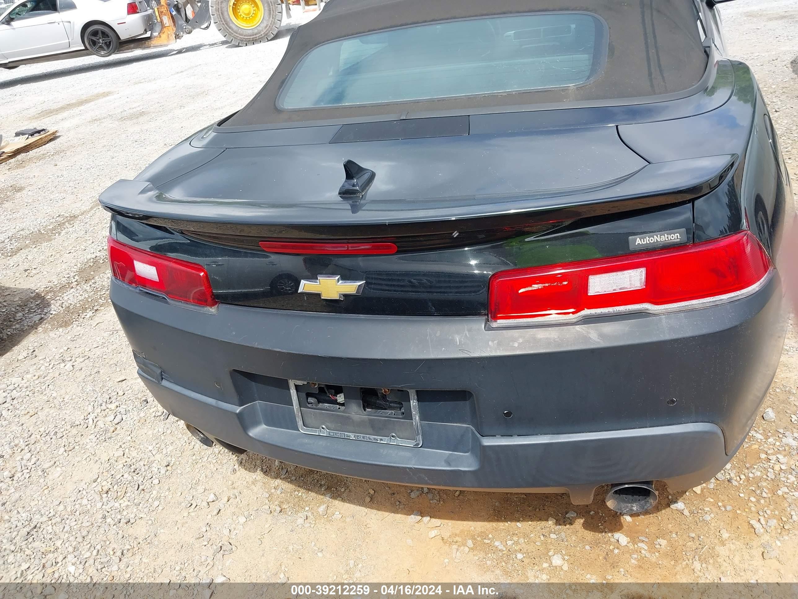 Photo 15 VIN: 2G1FD3D35F9142209 - CHEVROLET CAMARO 