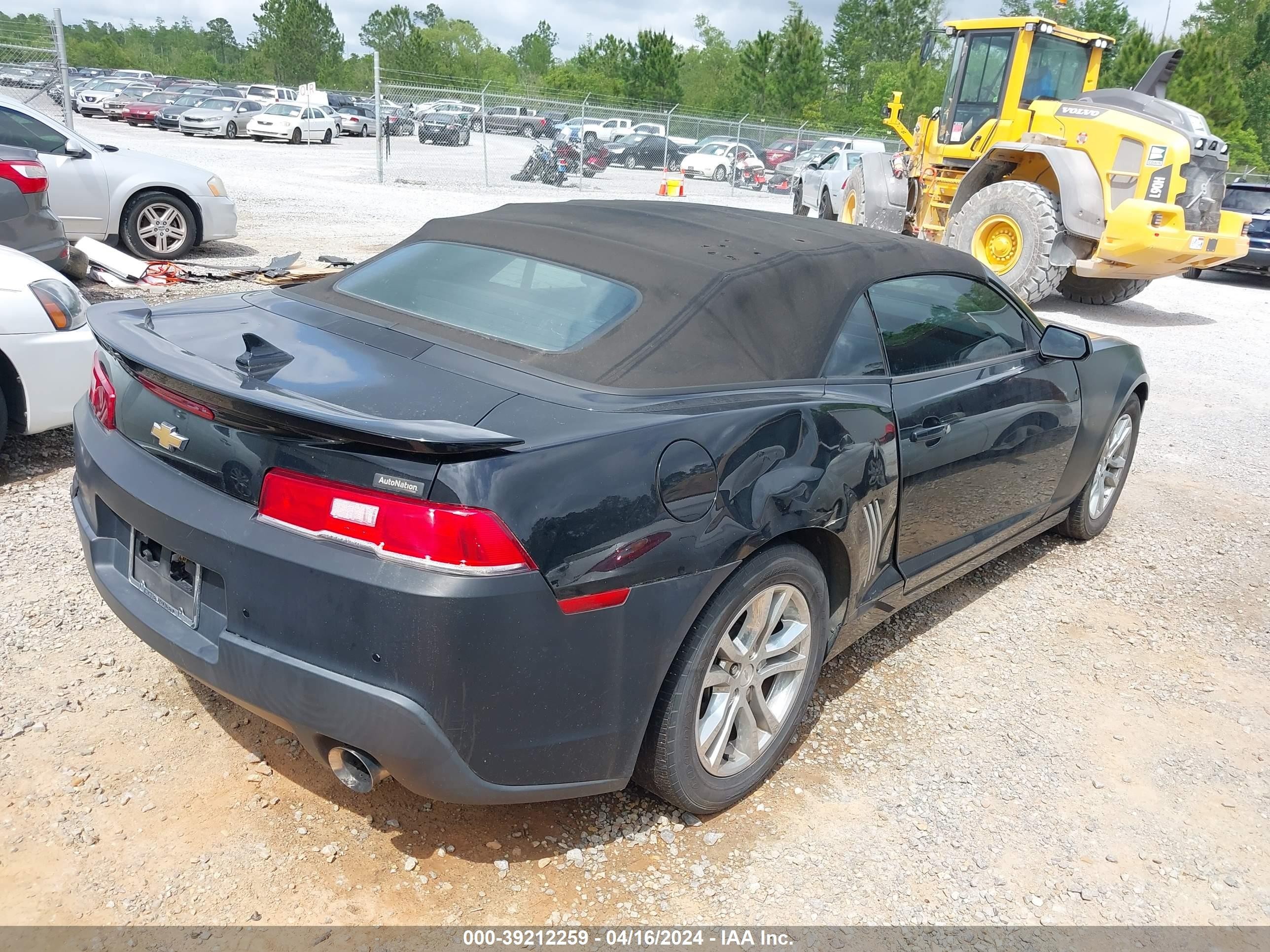 Photo 3 VIN: 2G1FD3D35F9142209 - CHEVROLET CAMARO 