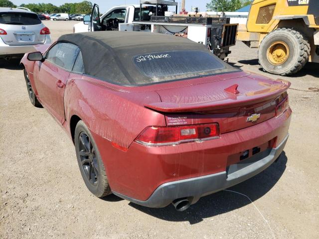 Photo 2 VIN: 2G1FD3D36F9265372 - CHEVROLET CAMARO LT 