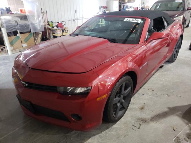 Photo 1 VIN: 2G1FD3D38F9203990 - CHEVROLET CAMARO LT 