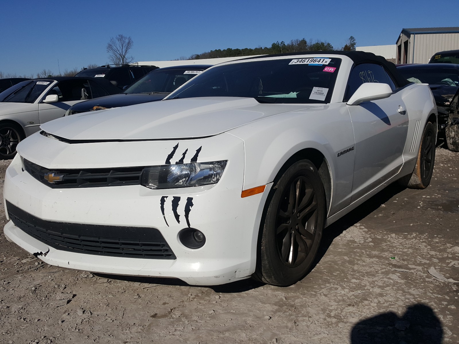 Photo 1 VIN: 2G1FD3D38F9286000 - CHEVROLET CAMARO LT 