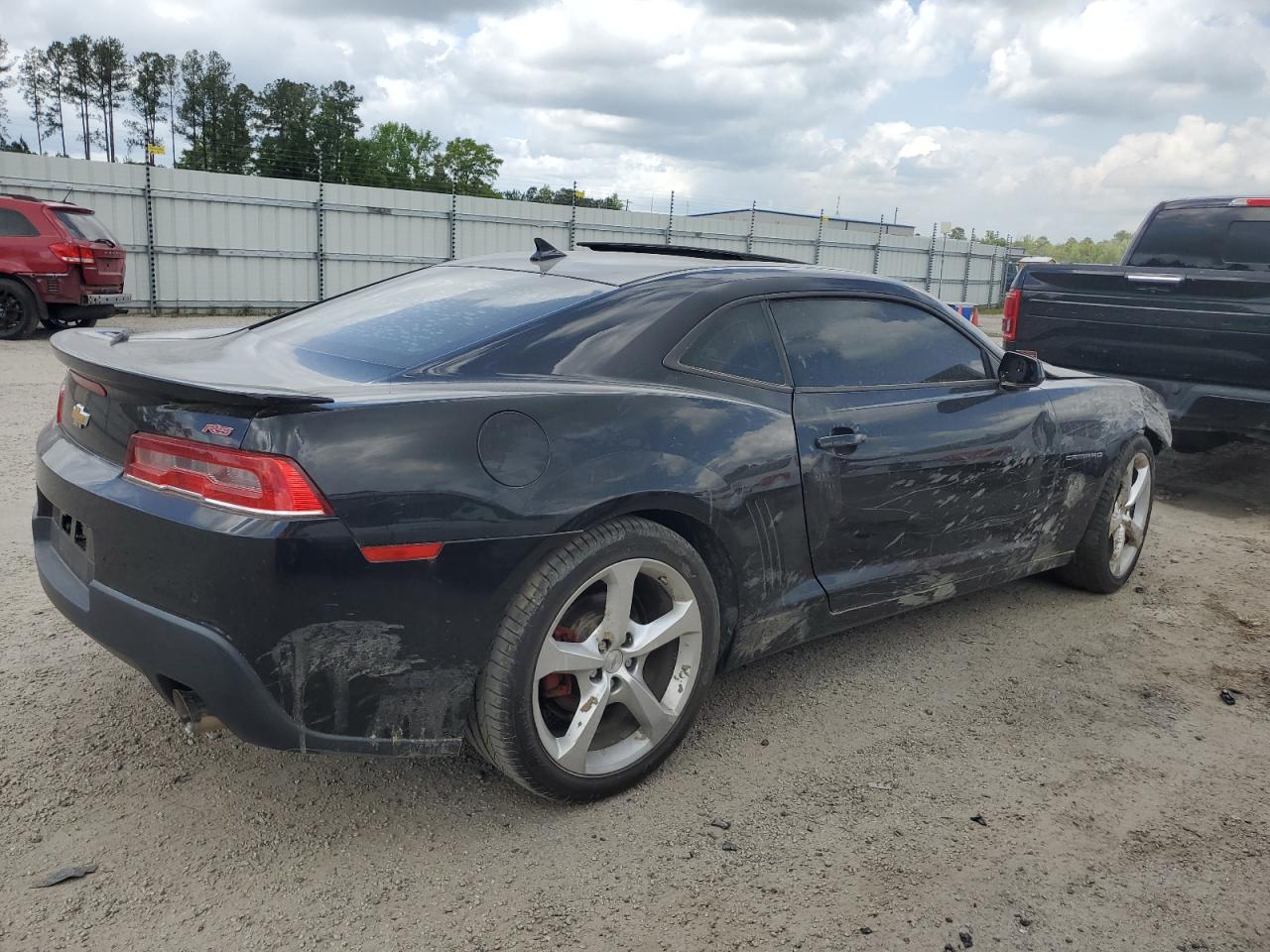 Photo 2 VIN: 2G1FE1E33F9209678 - CHEVROLET CAMARO 