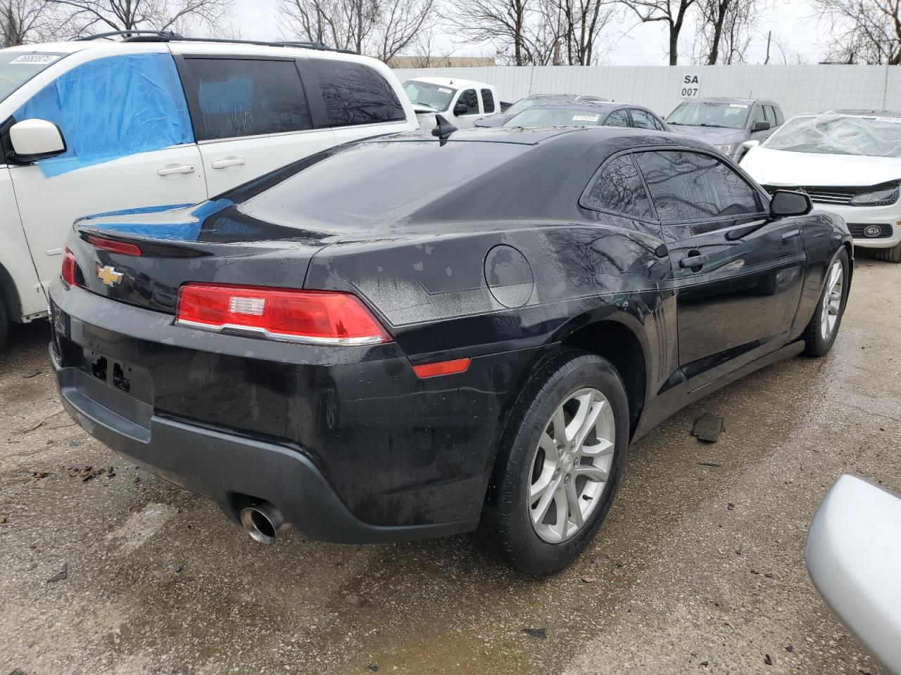 Photo 2 VIN: 2G1FE1E35E9224634 - CHEVROLET CAMARO 