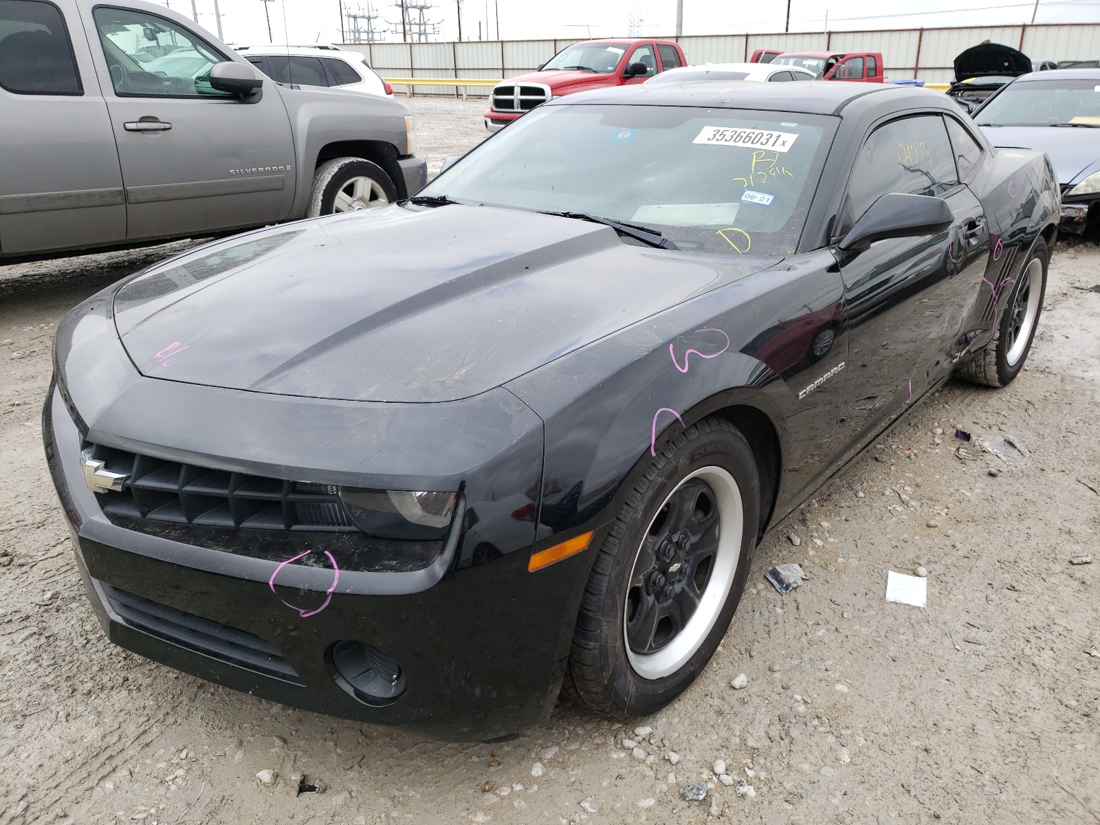 Photo 1 VIN: 2G1FE1EDXB9212810 - CHEVROLET CAMARO LS 