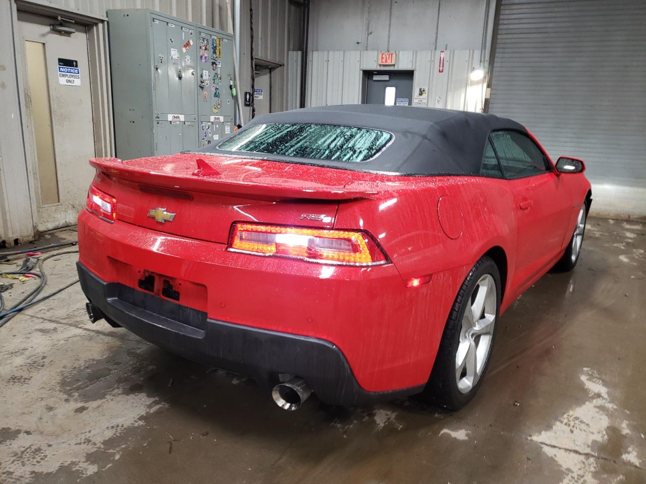 Photo 2 VIN: 2G1FE3D34F9259552 - CHEVROLET CAMARO 