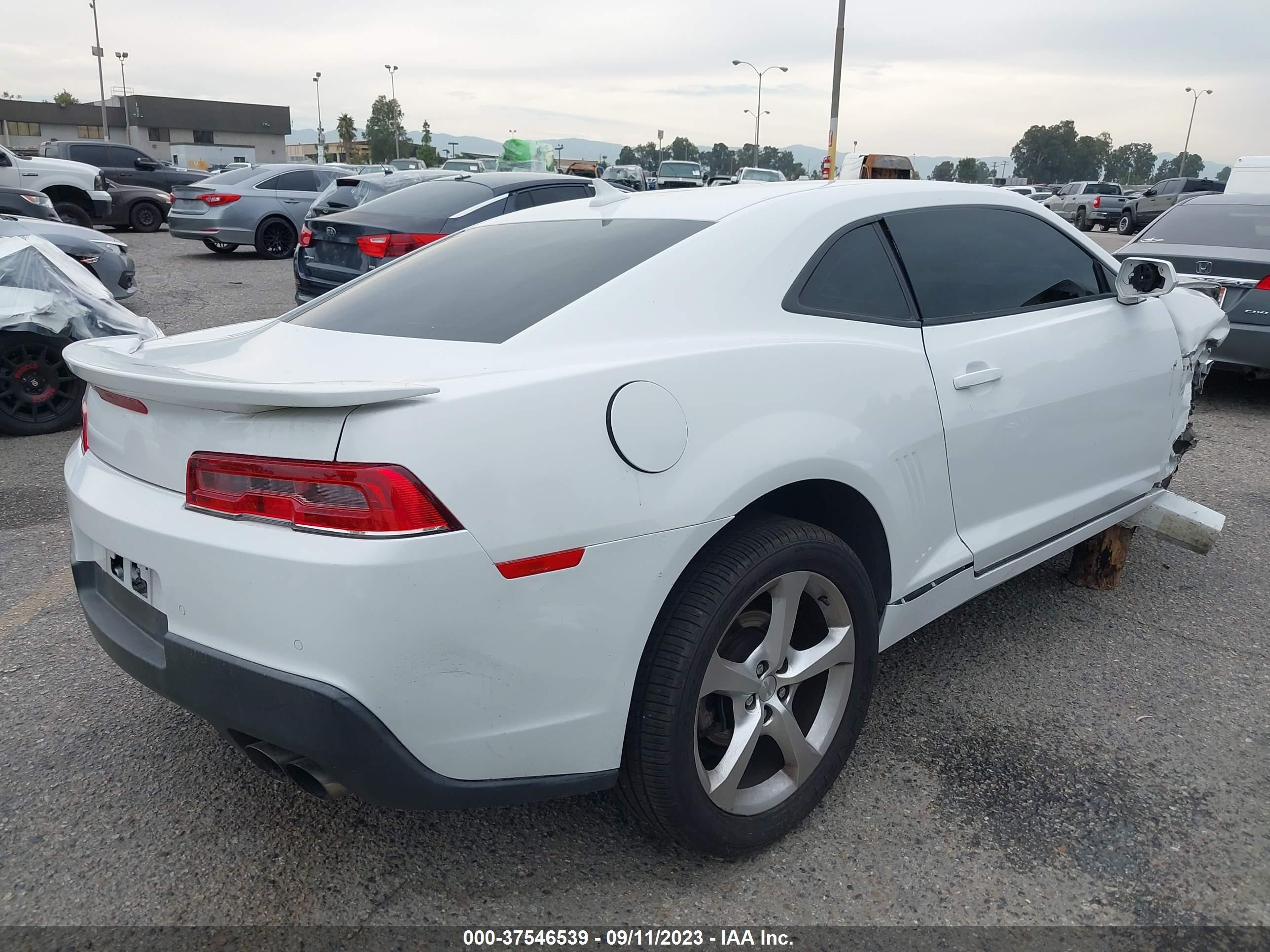 Photo 3 VIN: 2G1FF1E31F9202287 - CHEVROLET CAMARO 