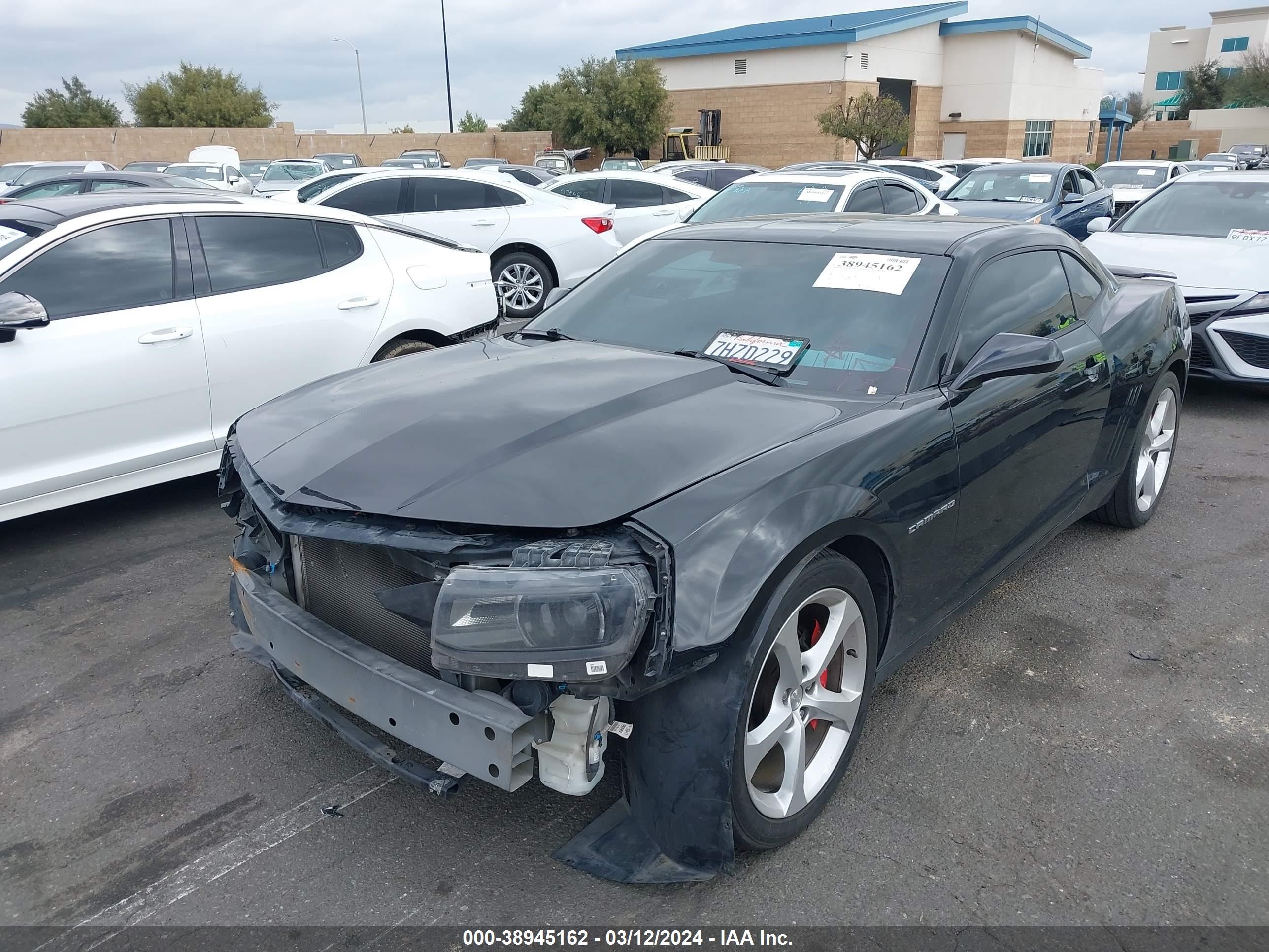 Photo 1 VIN: 2G1FF1E39F9104642 - CHEVROLET CAMARO 